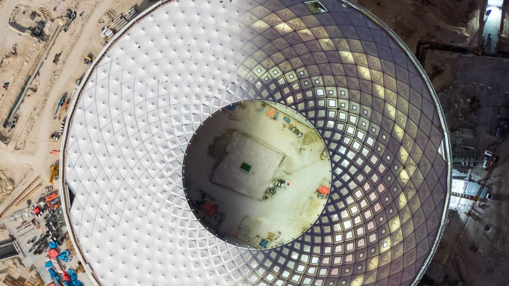 Estadio Al Thurama aérea