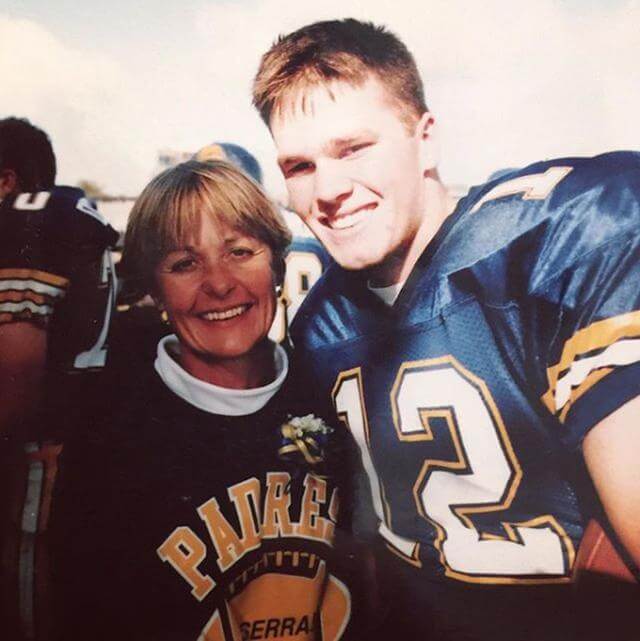 Tom Brady colegial