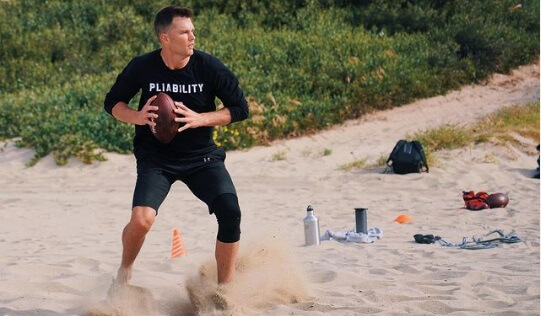 Tom Brady entrenamiento