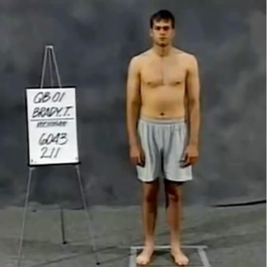 Tom Brady joven