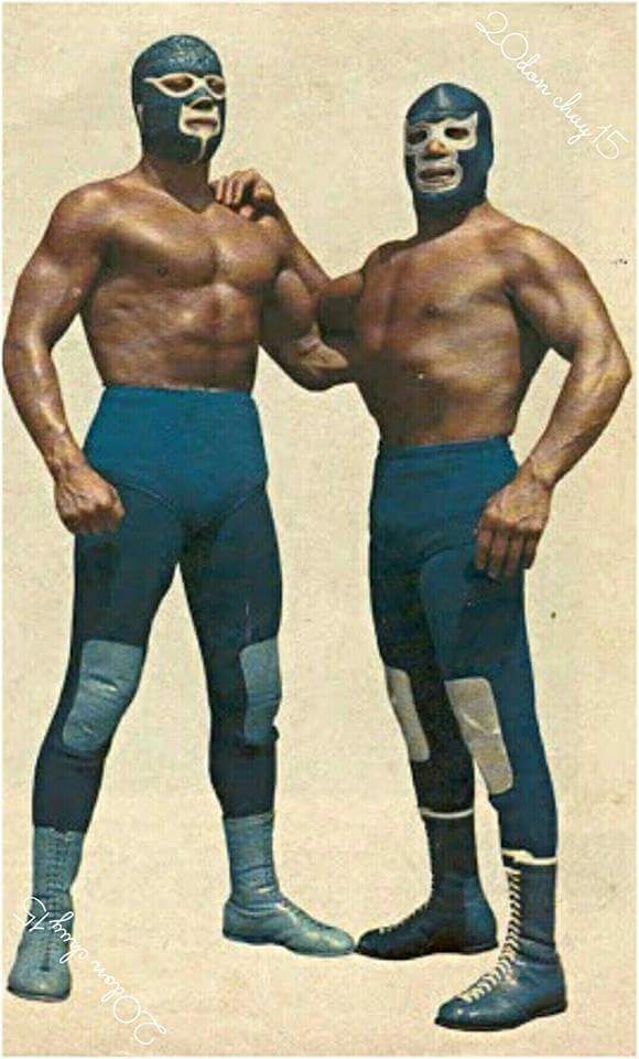 Aníbal y Blue Demon