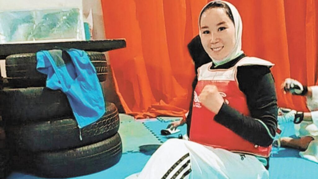Zakia Khudadadi atleta paralímpica Afganistán