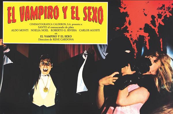 El Santo, Vampiro y el sexo