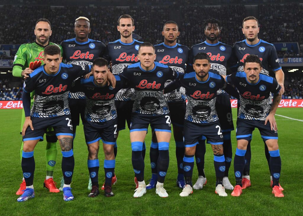 Napoli Maradona Game uniforme