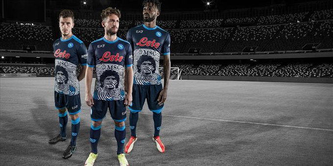 Napoli Maradona Game uniforme