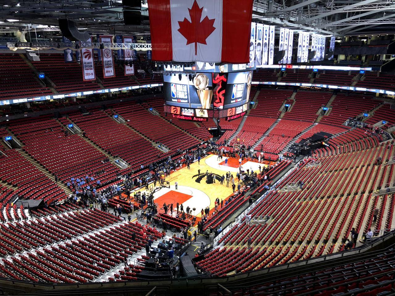 Fuente: Facebook Estadio vacío por el Covid-19