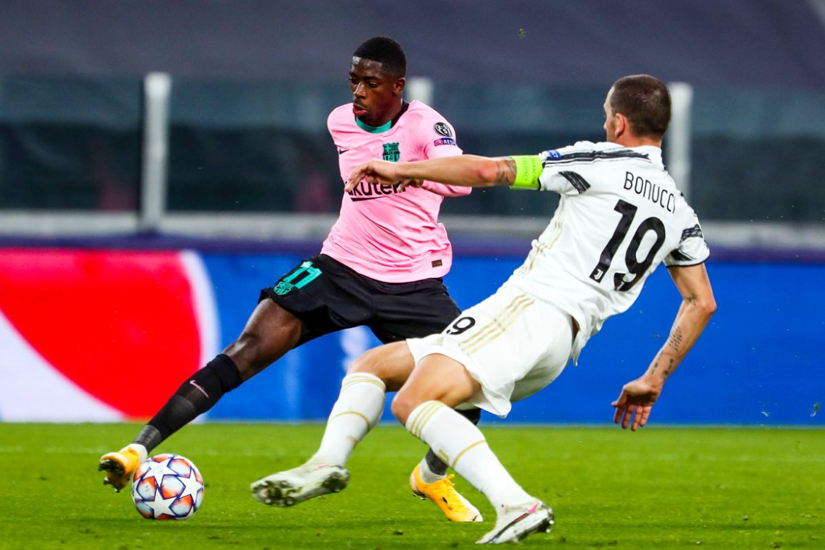 Barcelona Juventus Champions League Ousmane Dembélé
