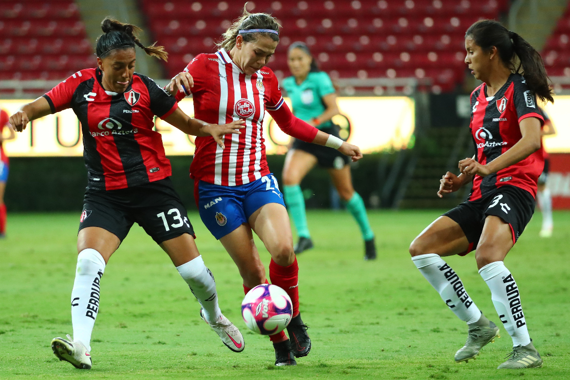 Chivas Femenil pierde el invicto por goleada de Atlas ...