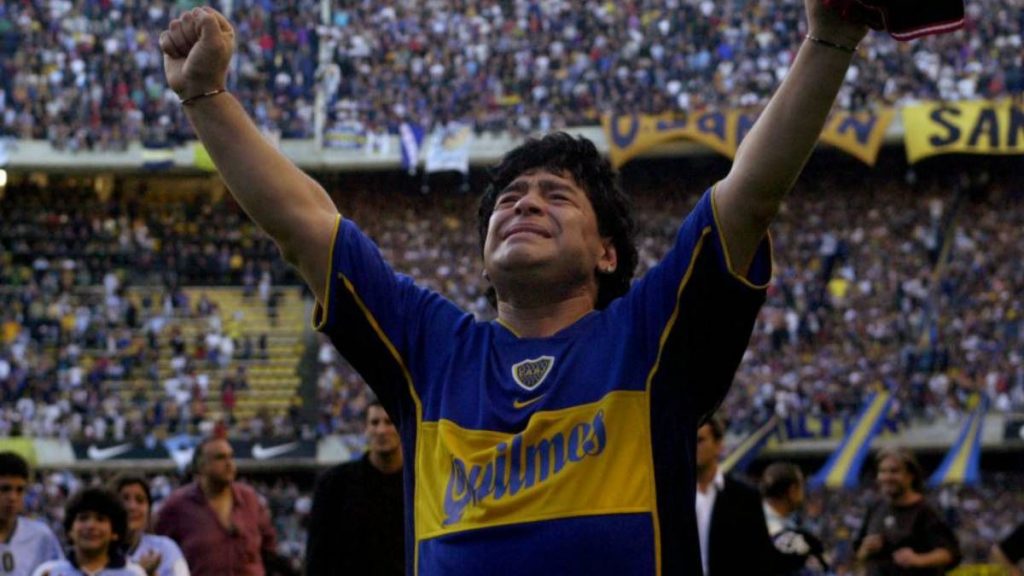 Diego Maradona la pelota no se mancha