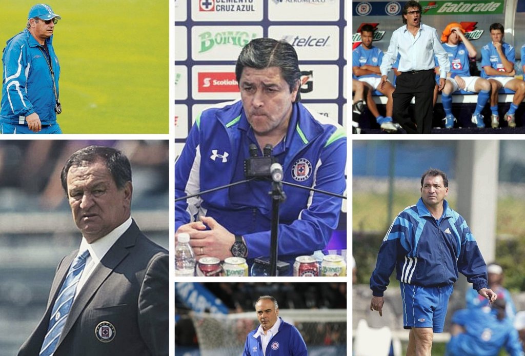 Cruz Azul técnicos
