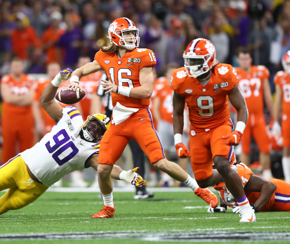 Trevor Lawrence, quarterback, Clemson