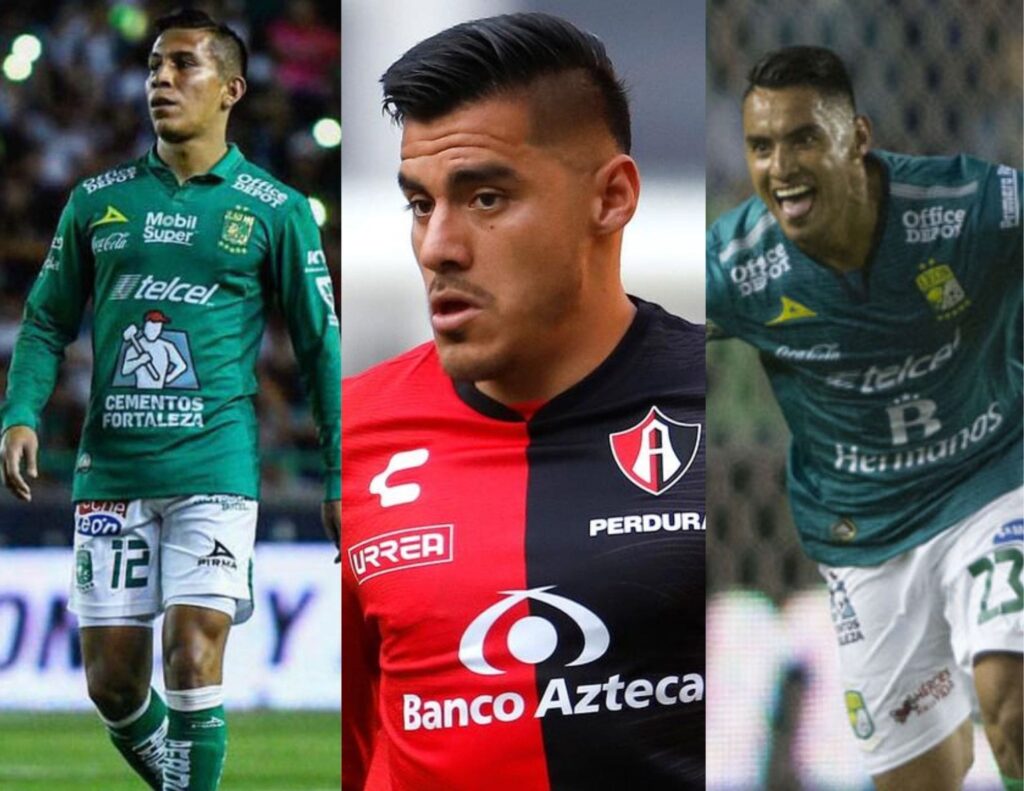 Aldo Rocha, JOsé Iván Rodriguez, Gallo Vazquez, contenciones, León