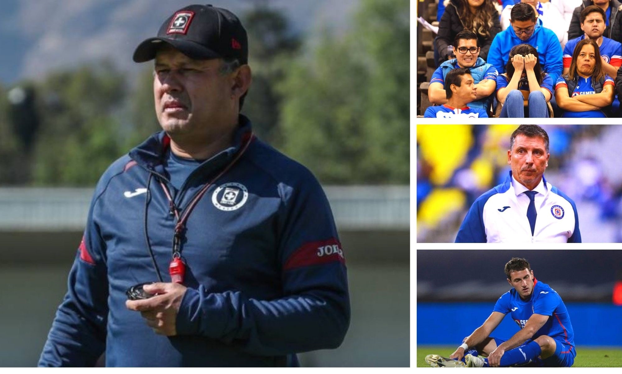 Esposo Cumpleaños Regalo Ideas Foto Collage Juan Reinoso, técnico, Cruz Azul