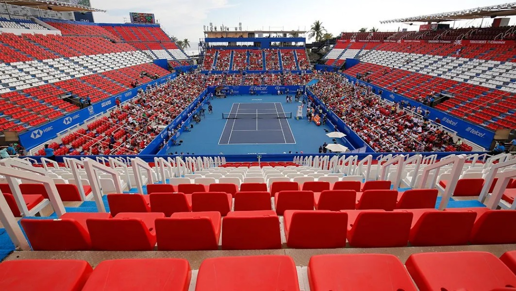 Flores y plantas Abierto Mexicano de Tenis Acapulco