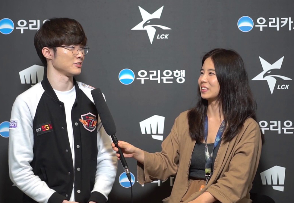 Nueva entrevistadora en League of Legends European Championship