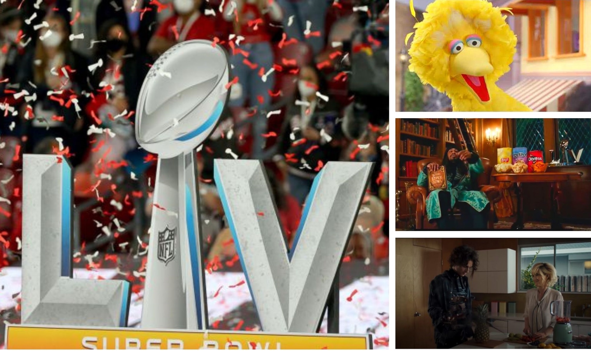 Esposo Cumpleaños Regalo Ideas Foto Collage Comerciales Super Bowl LV