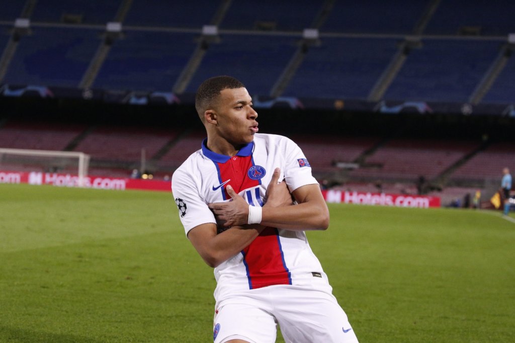 Kylian Mbappé, PSG Champions League