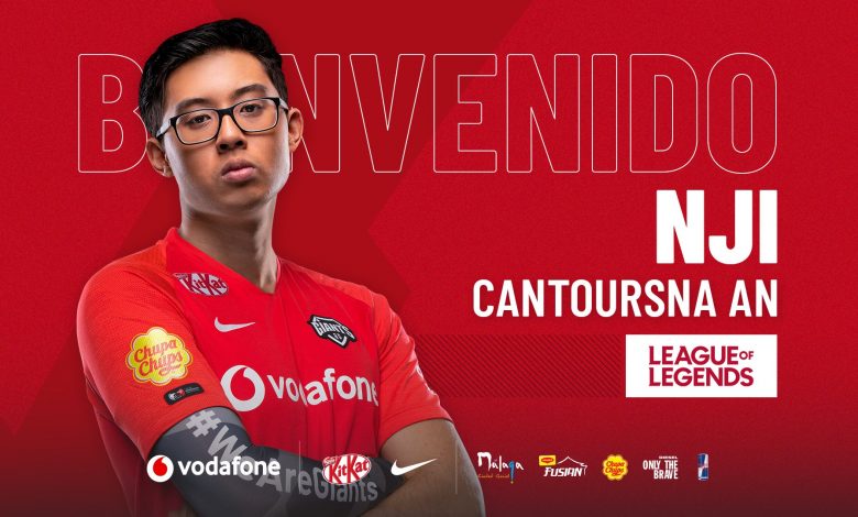 Vodafone Giants da bienvenida a su nuevo jugador de League of Legends