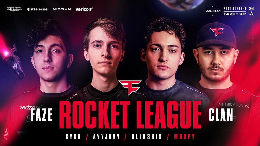 FaZe Clan se expande, ahora también competirá en Rocket League