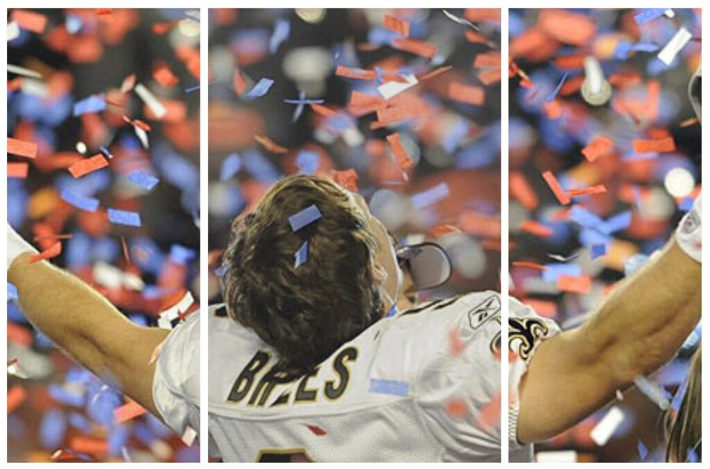 Drew Brees Saints Super Bowl XLVI