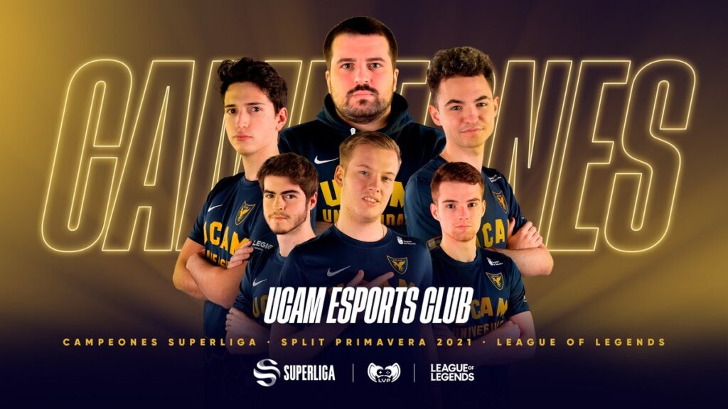 UCAM campeones de Superliga League of Legends 2021