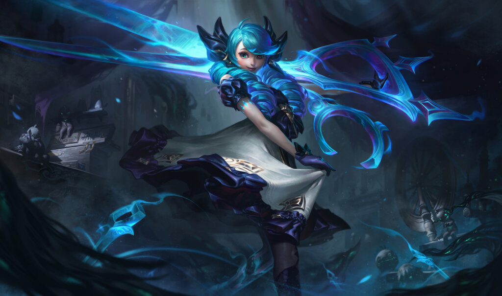 League of Legends: Gwen desactiva la torre en el juego con su W