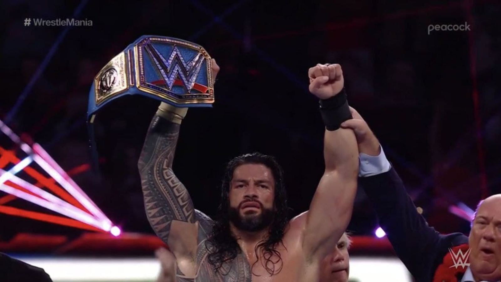 Roman Reigns Campeonato Universal Wrestlemania 37