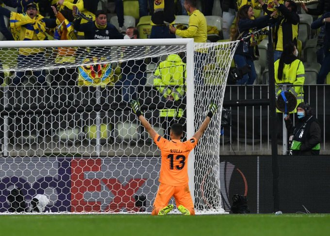 Gerónimo Rulli, Villarreal Europa League