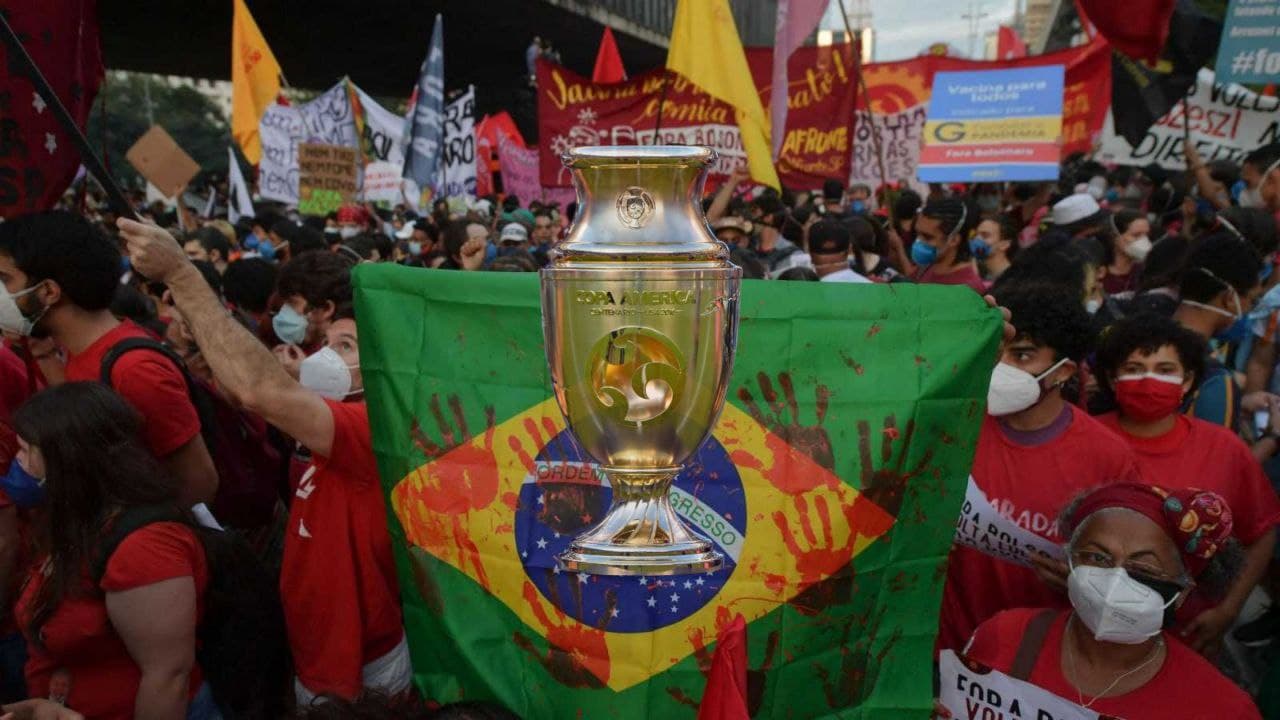 Copa América Brasil Protestas Jair Bolsonaro