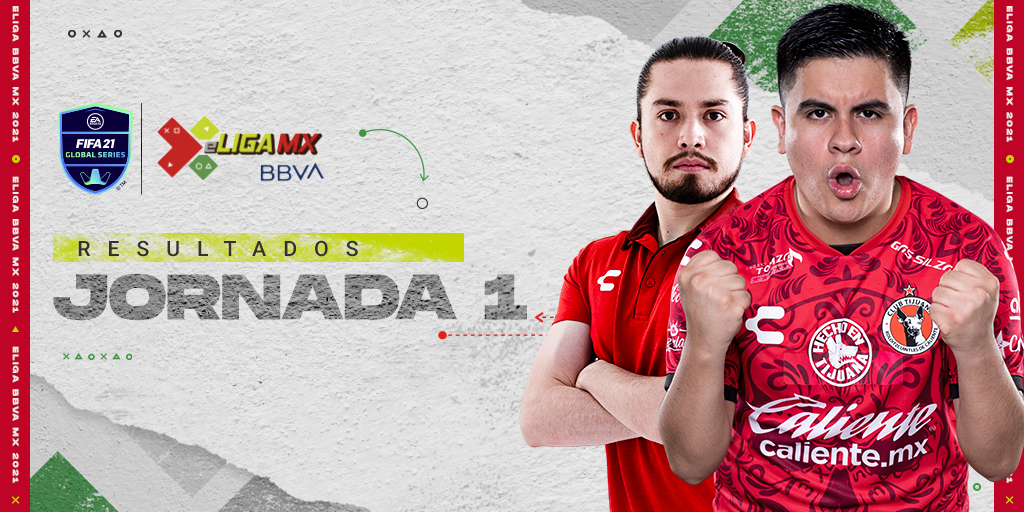 jornada1 Resultados de la Jornada 1 de la eLiga BVVA MX 2021