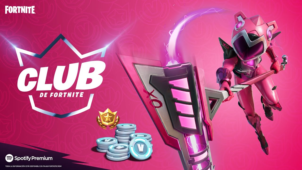 mechamaestracariñosa Fortinte: Club Fortnite mes de Junio y aspecto de Campeón de FNCS
