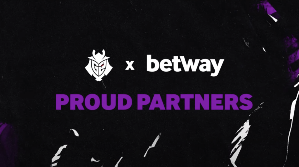 CS:GO : G2 Esports firma contrato con Betway, una casa de apuestas