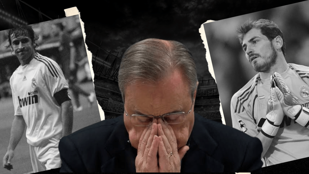Florentino Pérez, Iker Casillas, Raúl González
