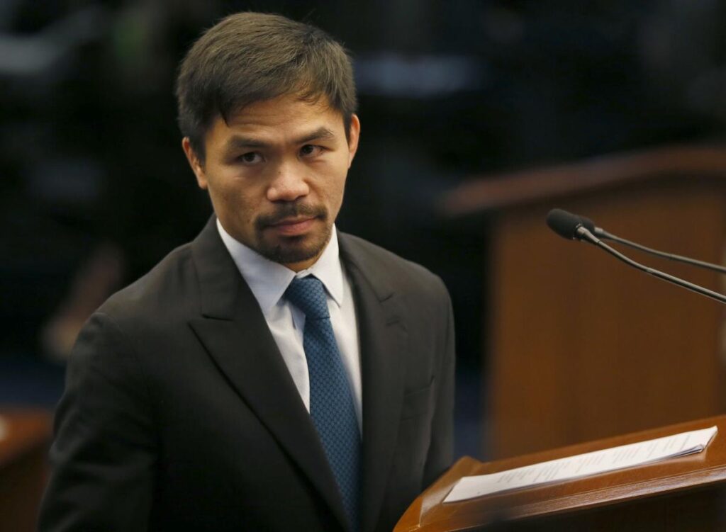 Manny Pacquiao senador
