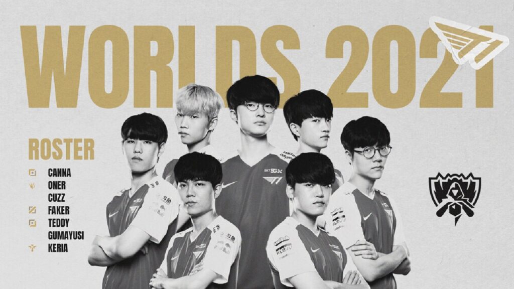 League of Legends: T1 anuncia su roster titular para Worlds 2021