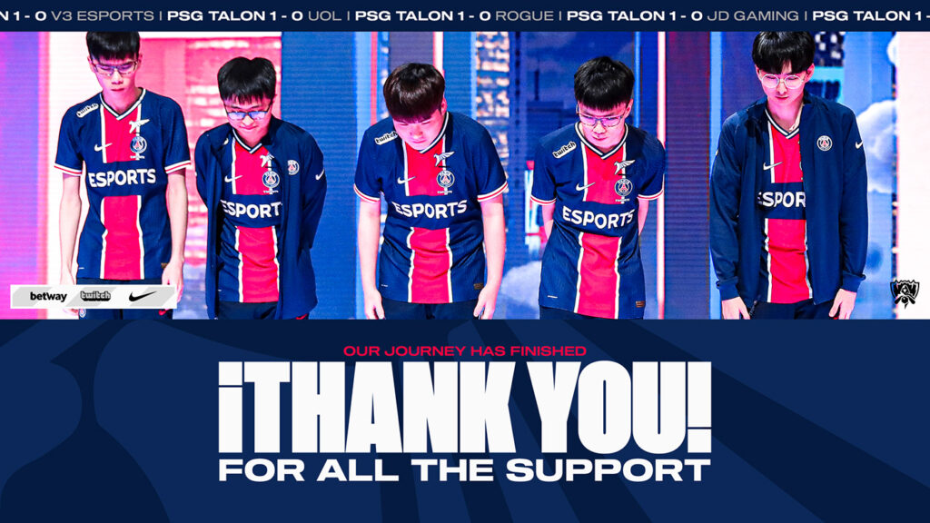 Messi y Neymar muestran su apoyo a PSG Talon en Worlds 2021