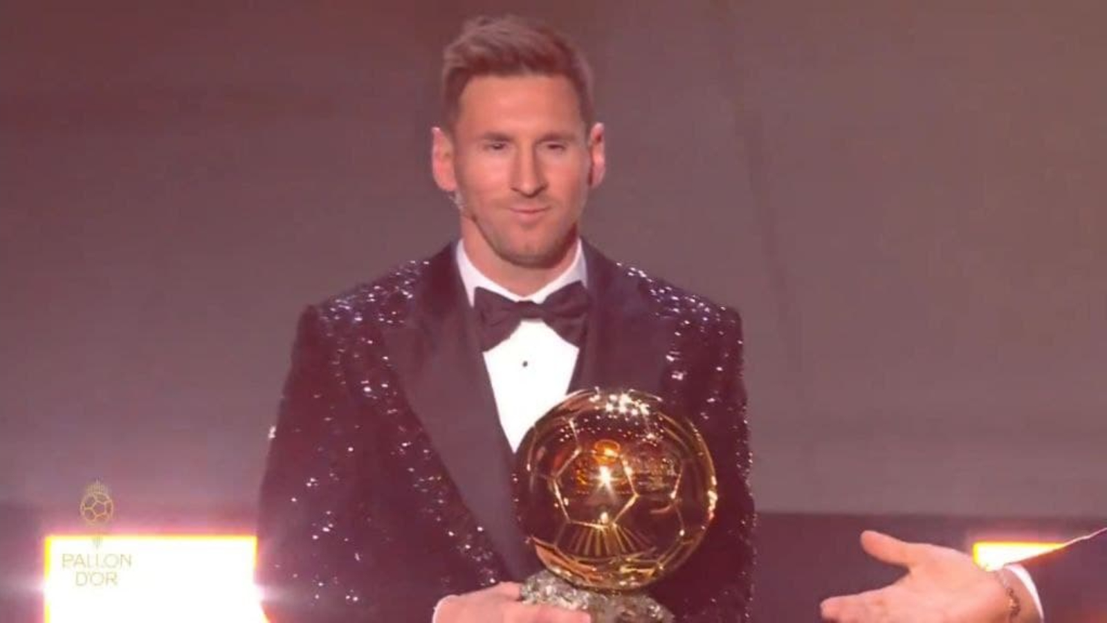Lionel Messi Balón de Oro 2021 Reconocimiento
