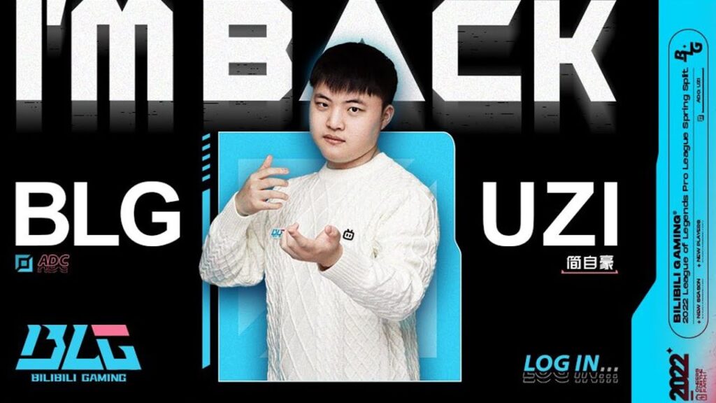 Uzi regresa al competitivo de Lol de la mano de Bilibili Gaming