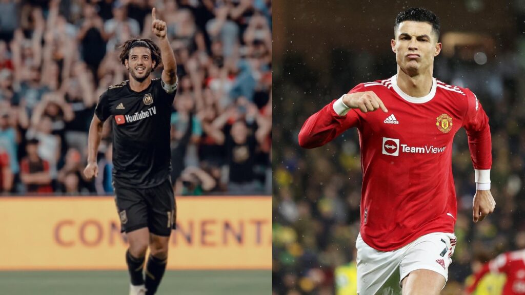 Carlos Vela y Cristiano Ronaldo