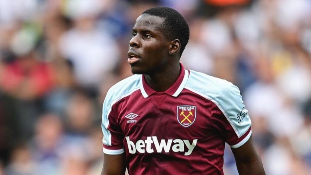 Kurt Zouma en el West Ham