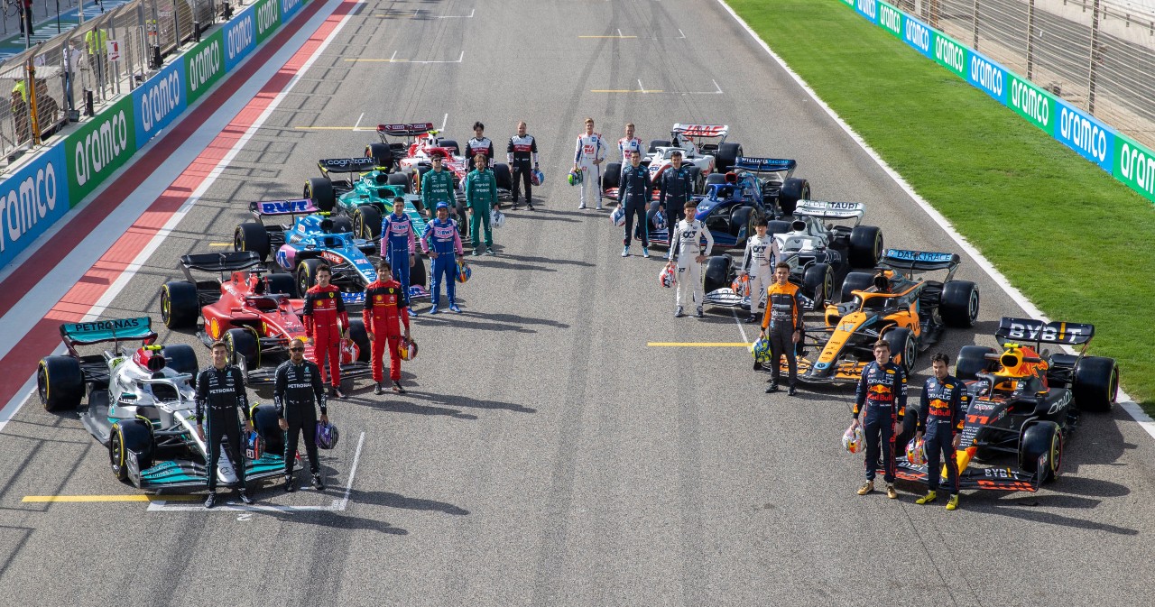 La pasarela de monoplazas que correrán en la temporada 2022 de F1