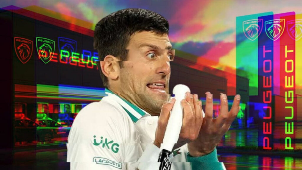 Novak Djokovic Peugeot