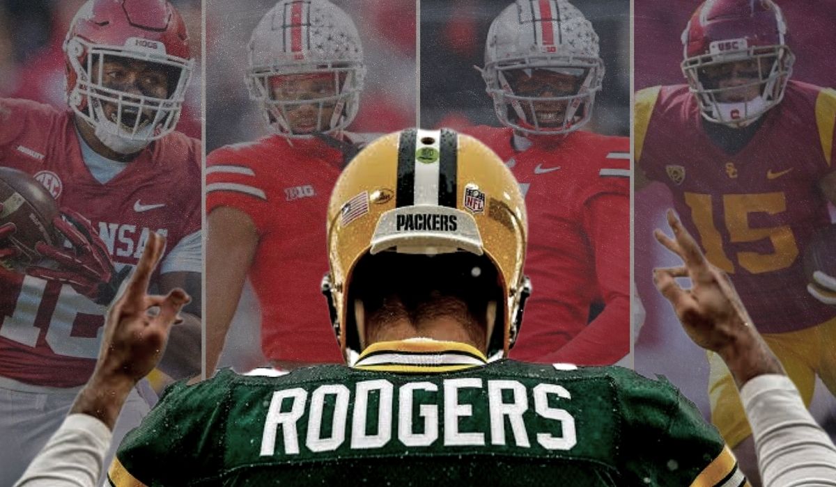 Nuevo Receptor Green Bay Packers Prospectos Aaron Rodgers WR