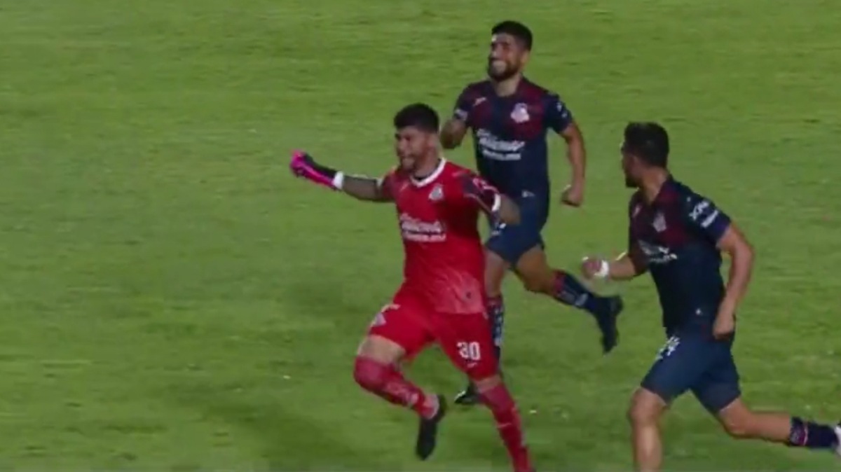 Portero CImarrones Gol Pumas Tabasco Clausura 2022 Gabino Espinoza Gol