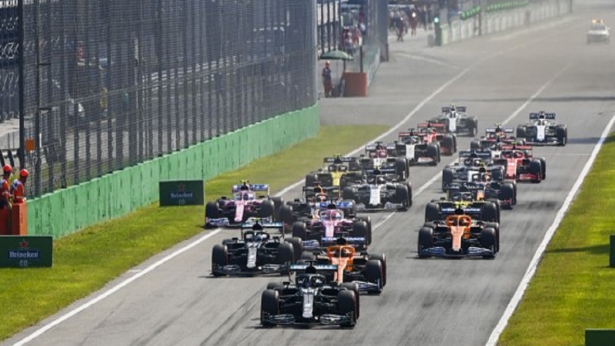 gp Italia Parrilla de salida F1