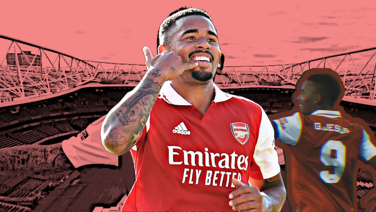 Gabriel-Jesus-Arsenal-Rendimiento-Pretemporada-Posición Gabriel Jesus Arsenal