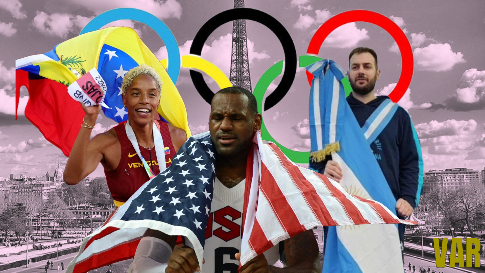 Abanderados Americanos Olímpicos París 2024