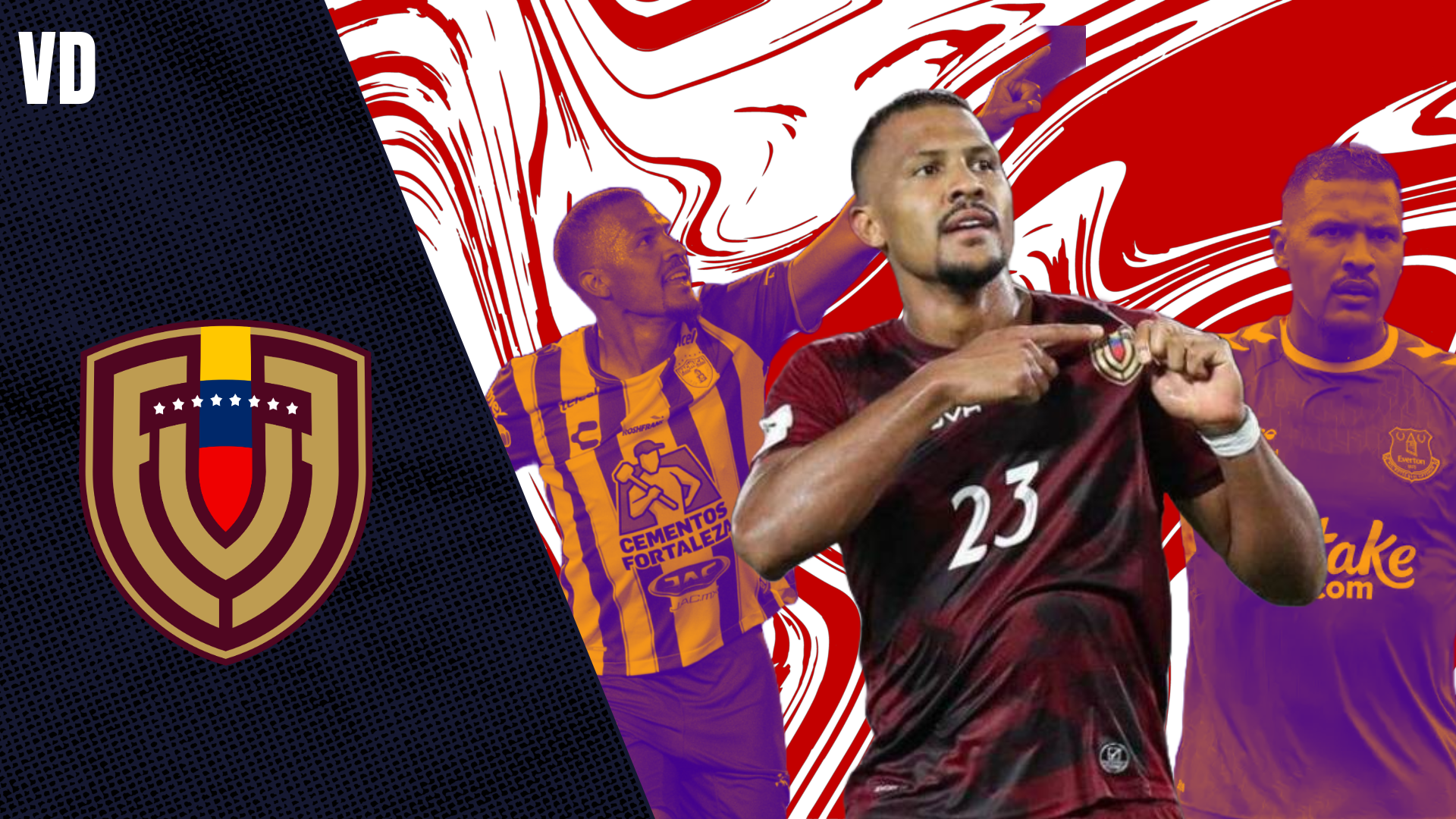 Salomón Rondón con venezuela en Copa América