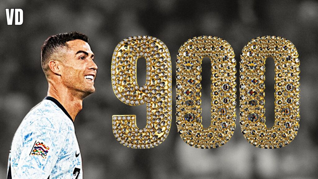 900 goles para CR7, una leyenda viva.