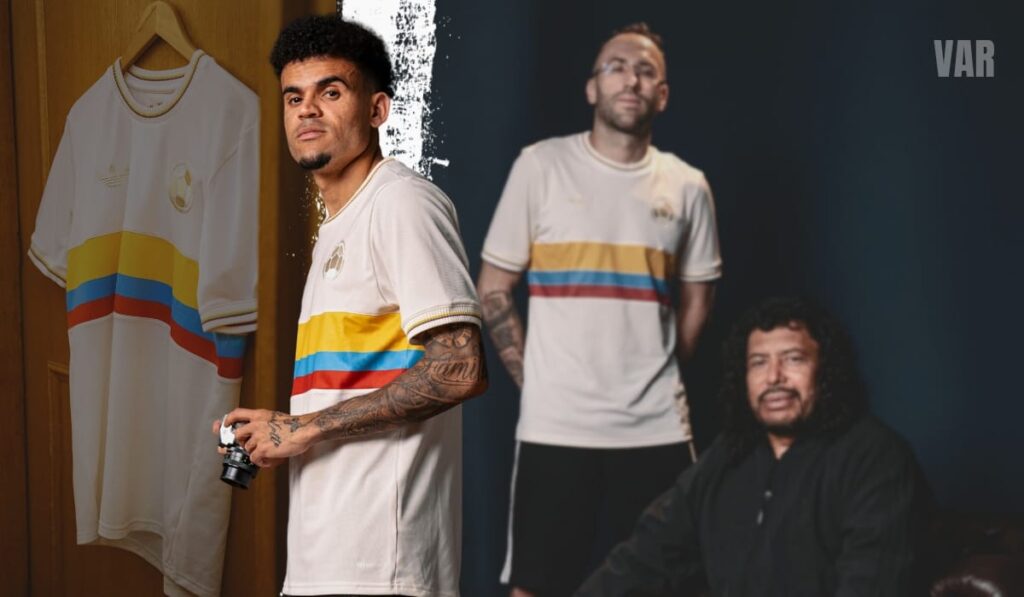 Colombia y su bellísima nueva camiseta